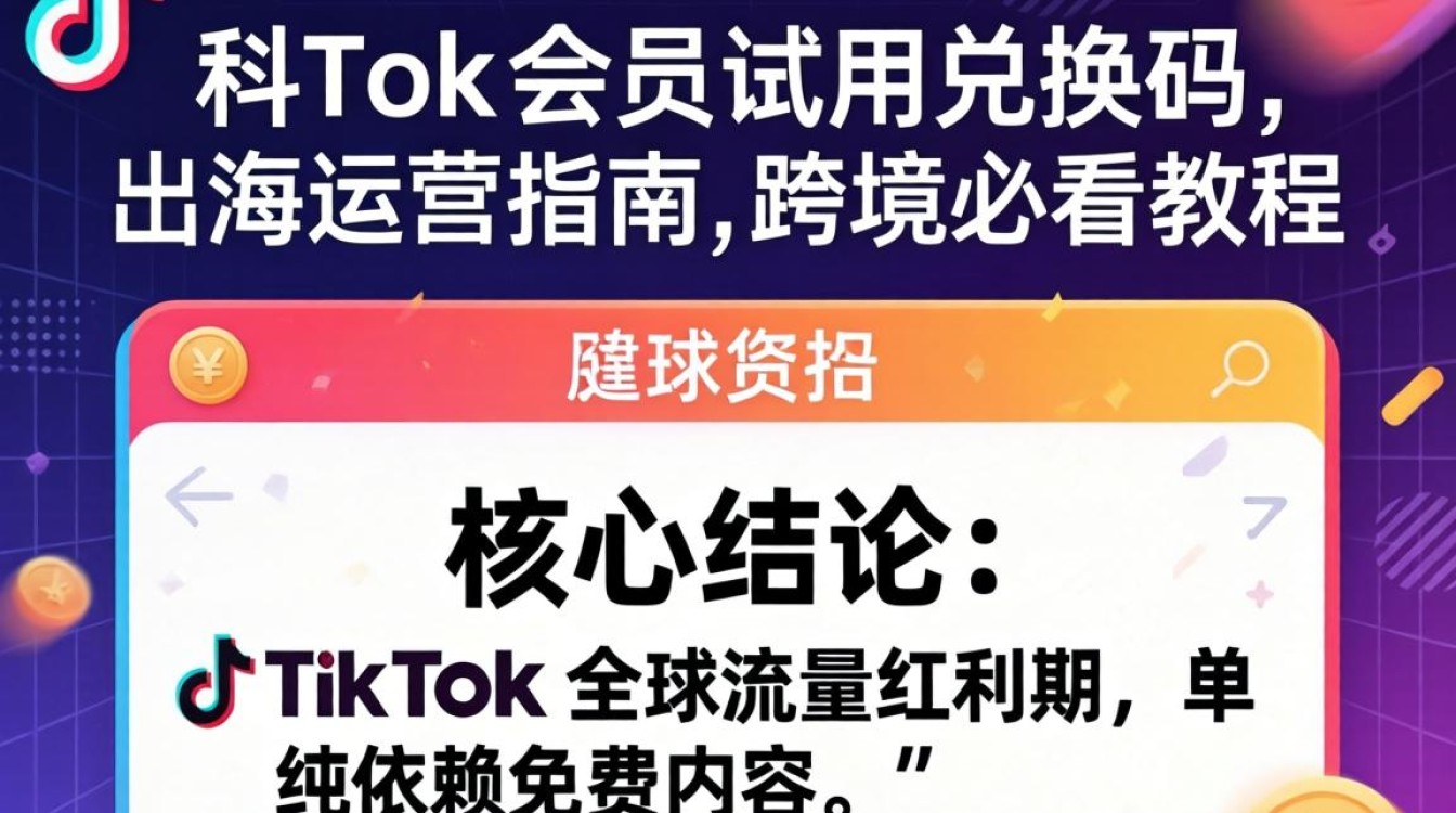 TikTok 会员试用兑换码怎么用