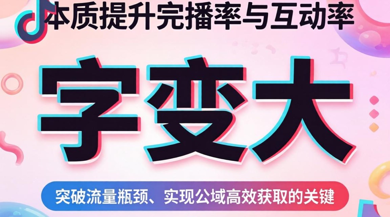 抖音下面的字怎么变大的