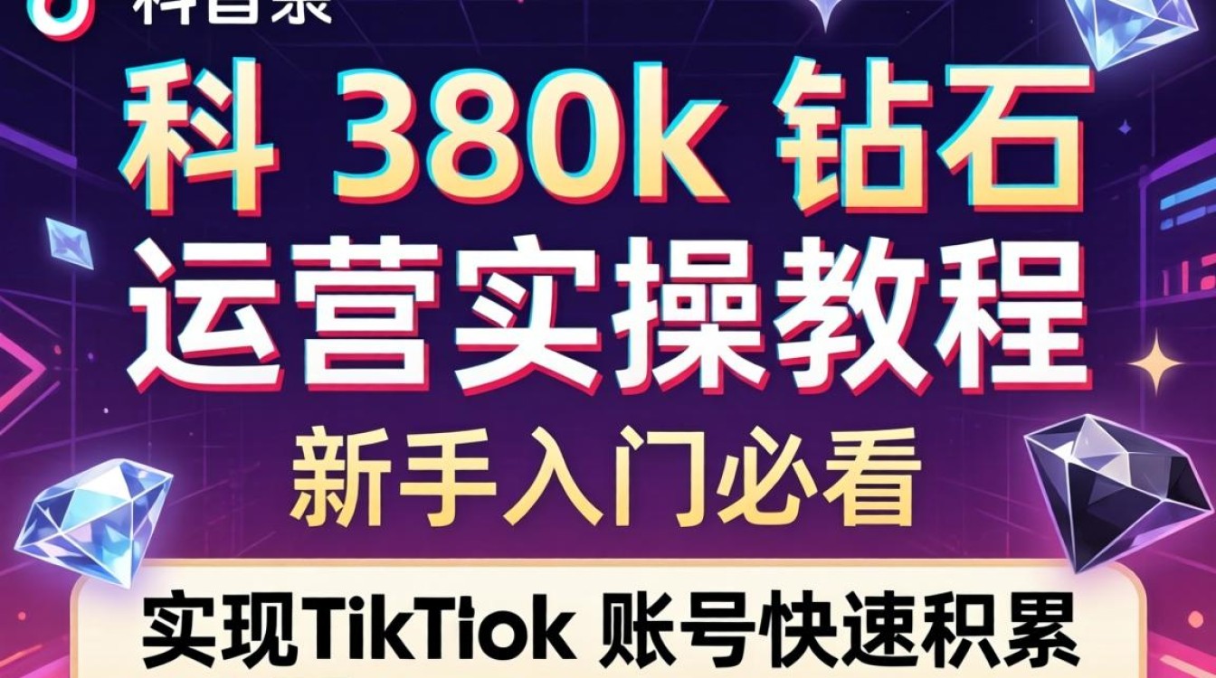 TikTok 380k 钻石怎么赚