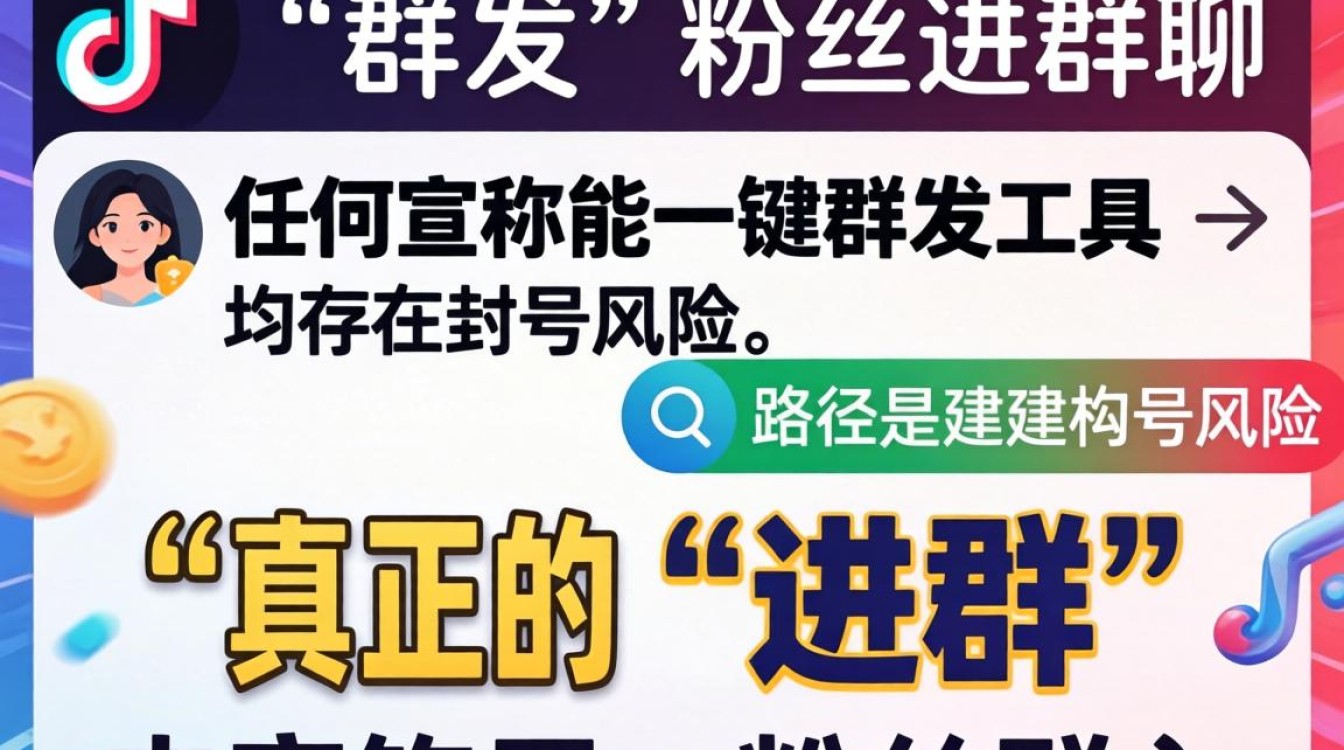 抖音怎么群发粉丝进群聊