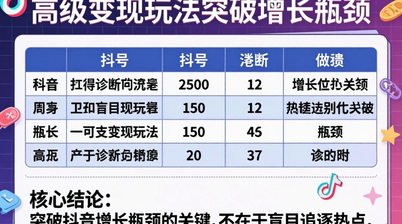 高级变现玩法突破增长瓶颈