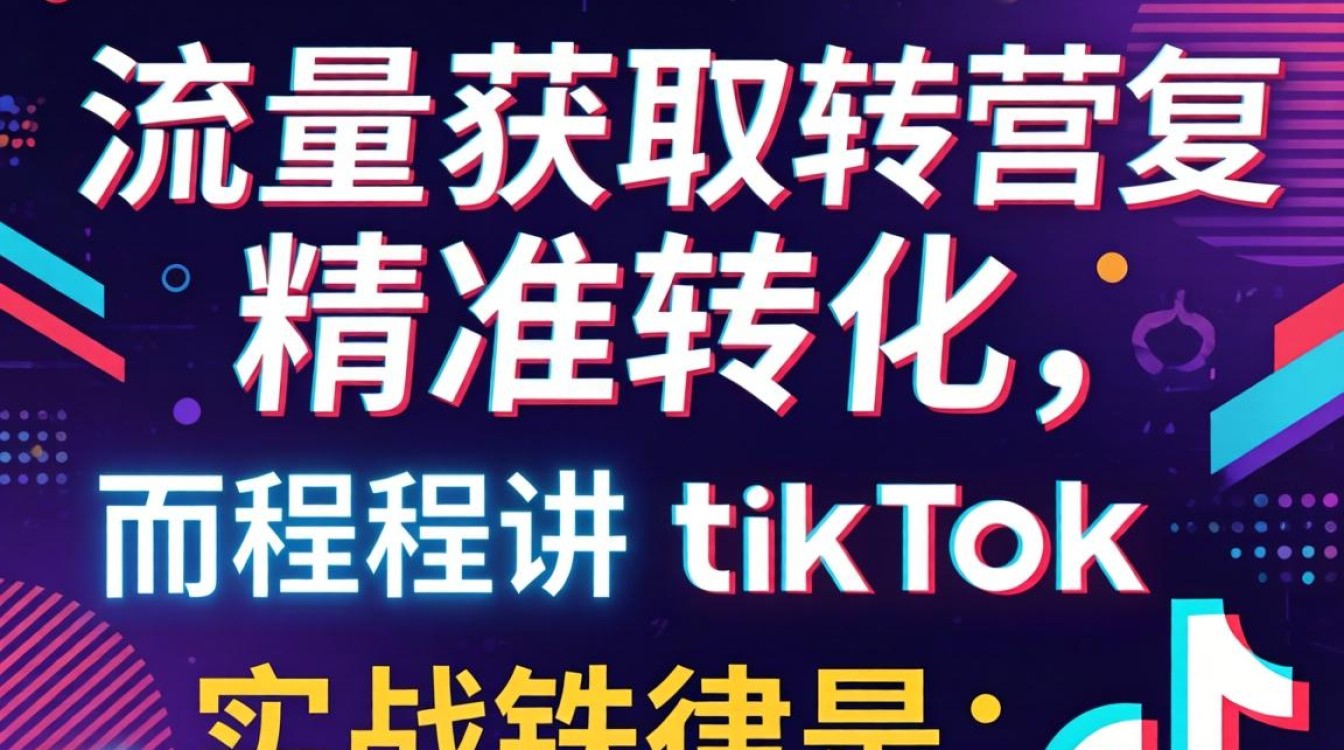 社媒营销程程讲TikTok运营引流变现技巧