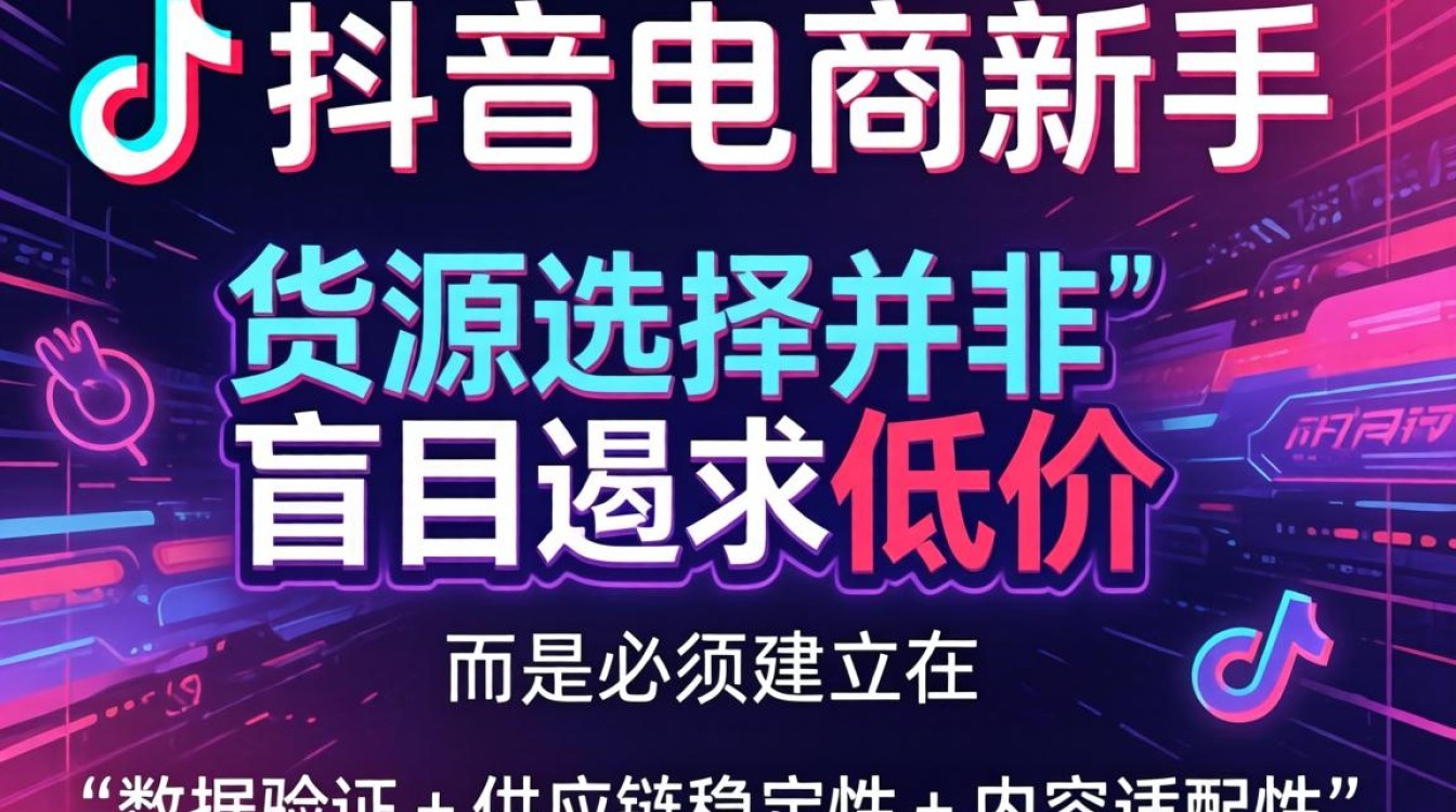 抖音电商销售怎么找货源