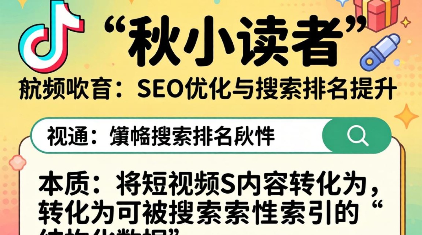 抖音之秋小读者 SEO优化