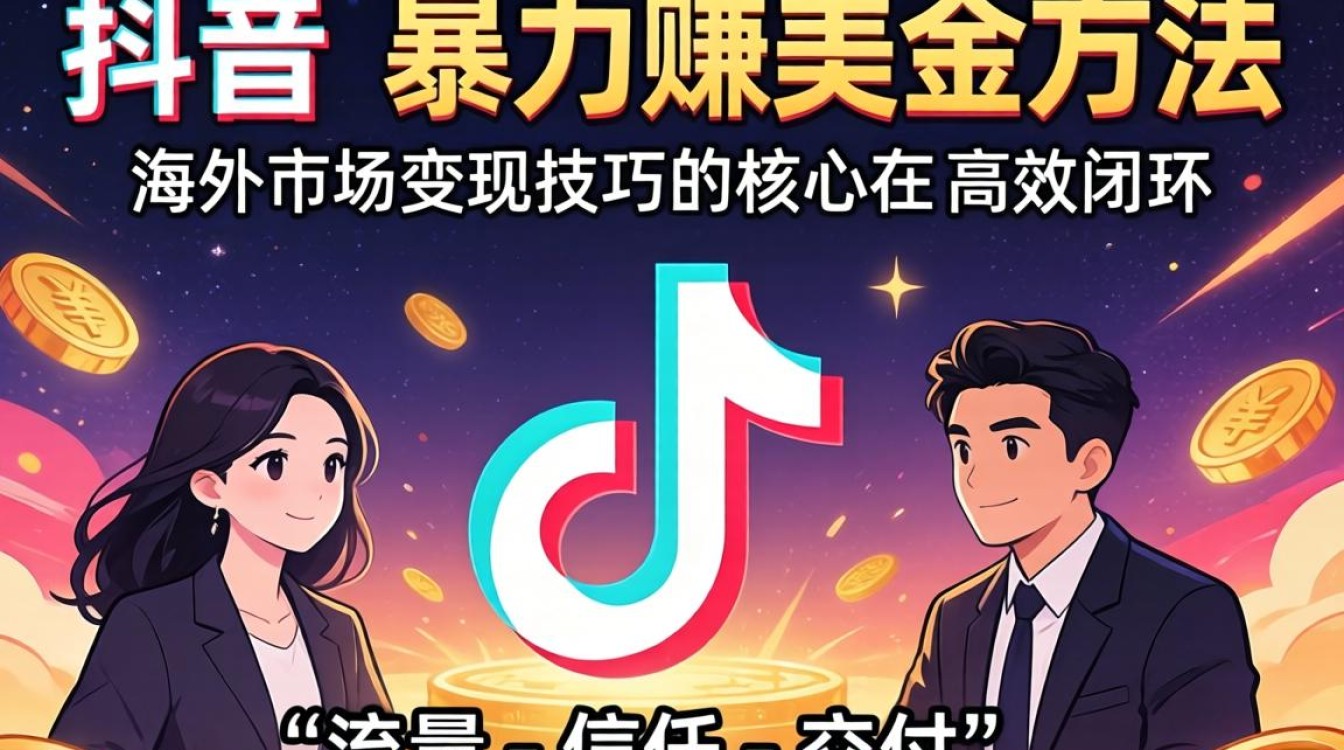 TikTok 暴力赚美金方法