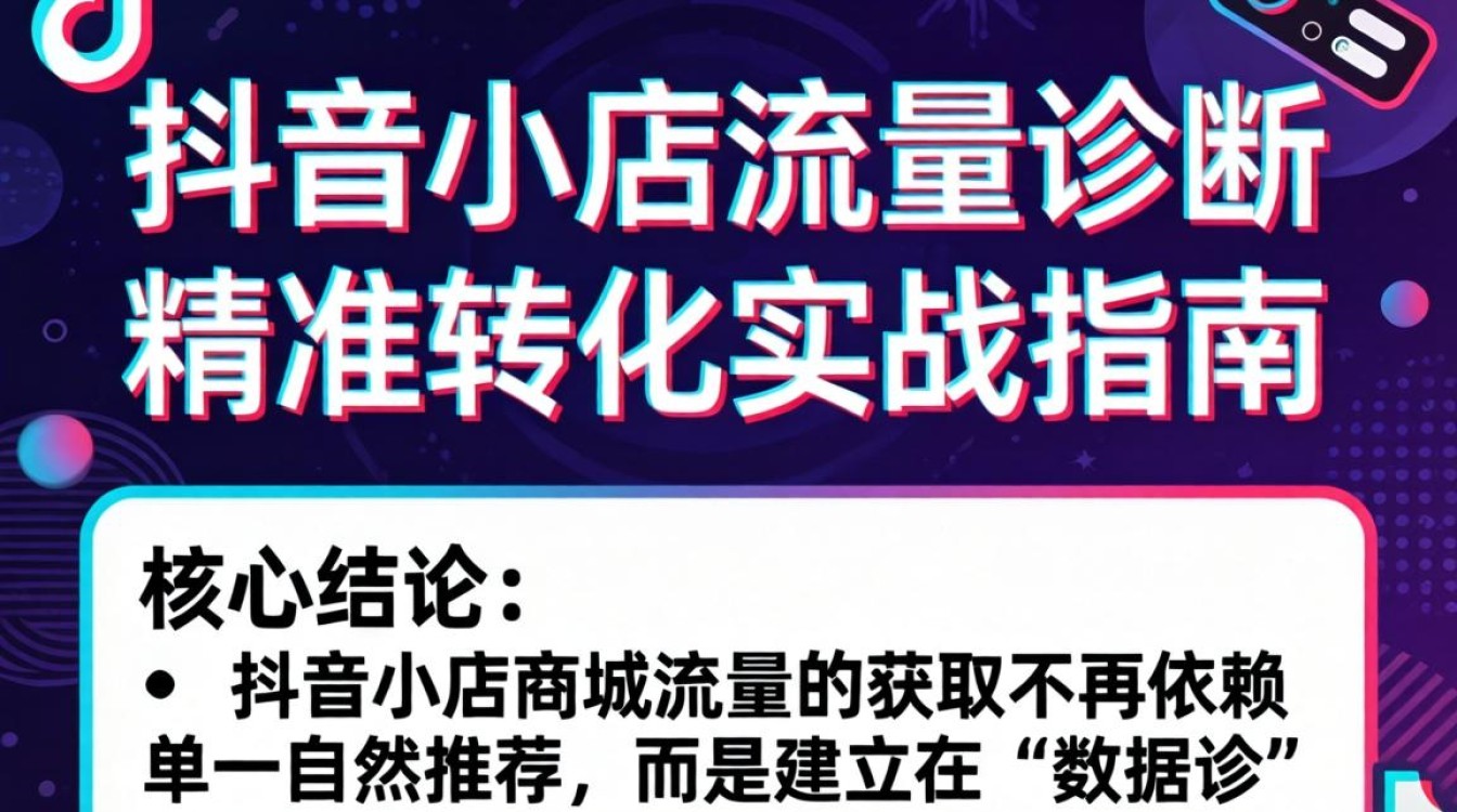 抖音小店商城流量怎么看