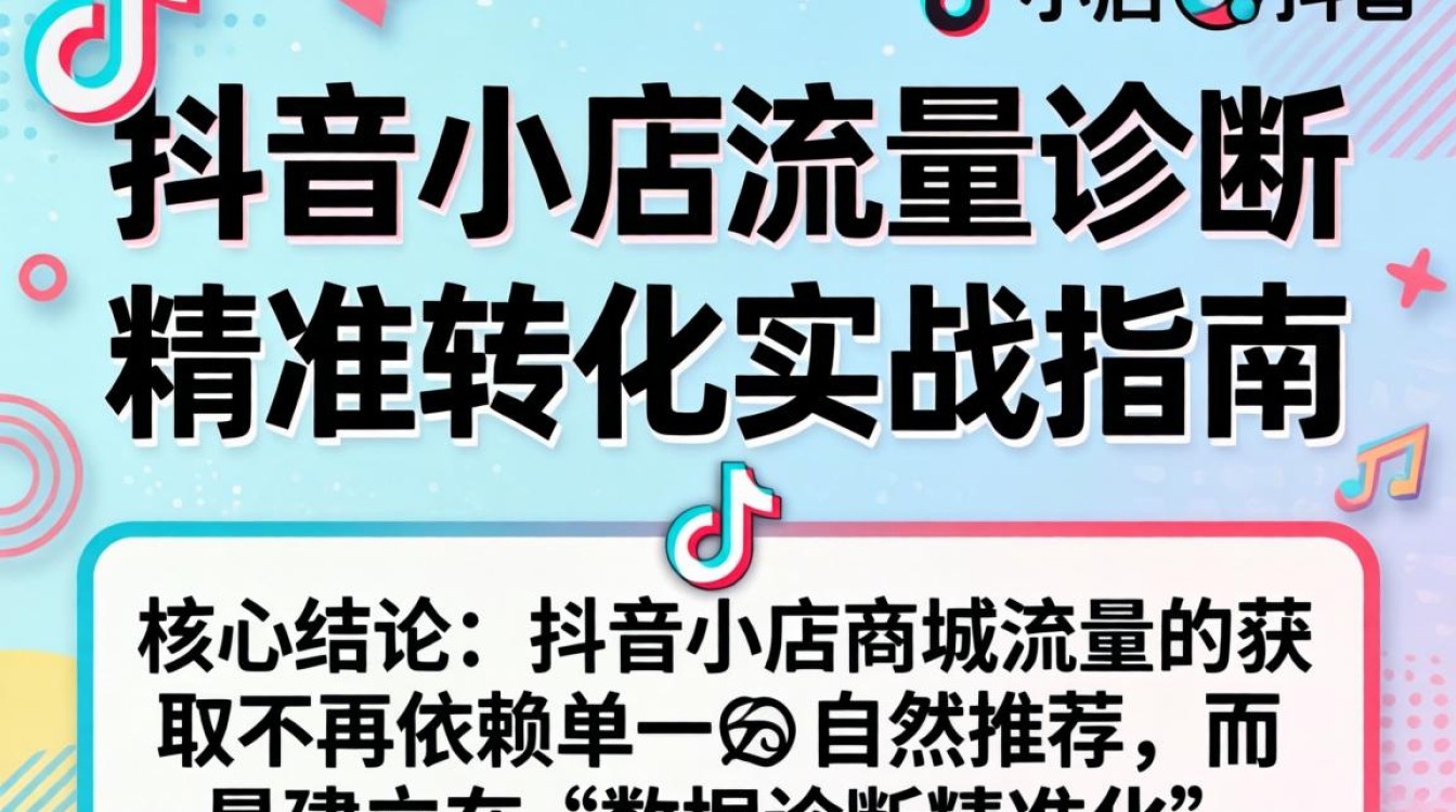 抖音小店商城流量怎么看