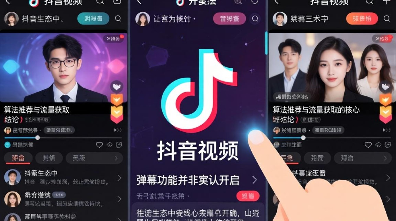 抖音小视频怎么打开弹幕