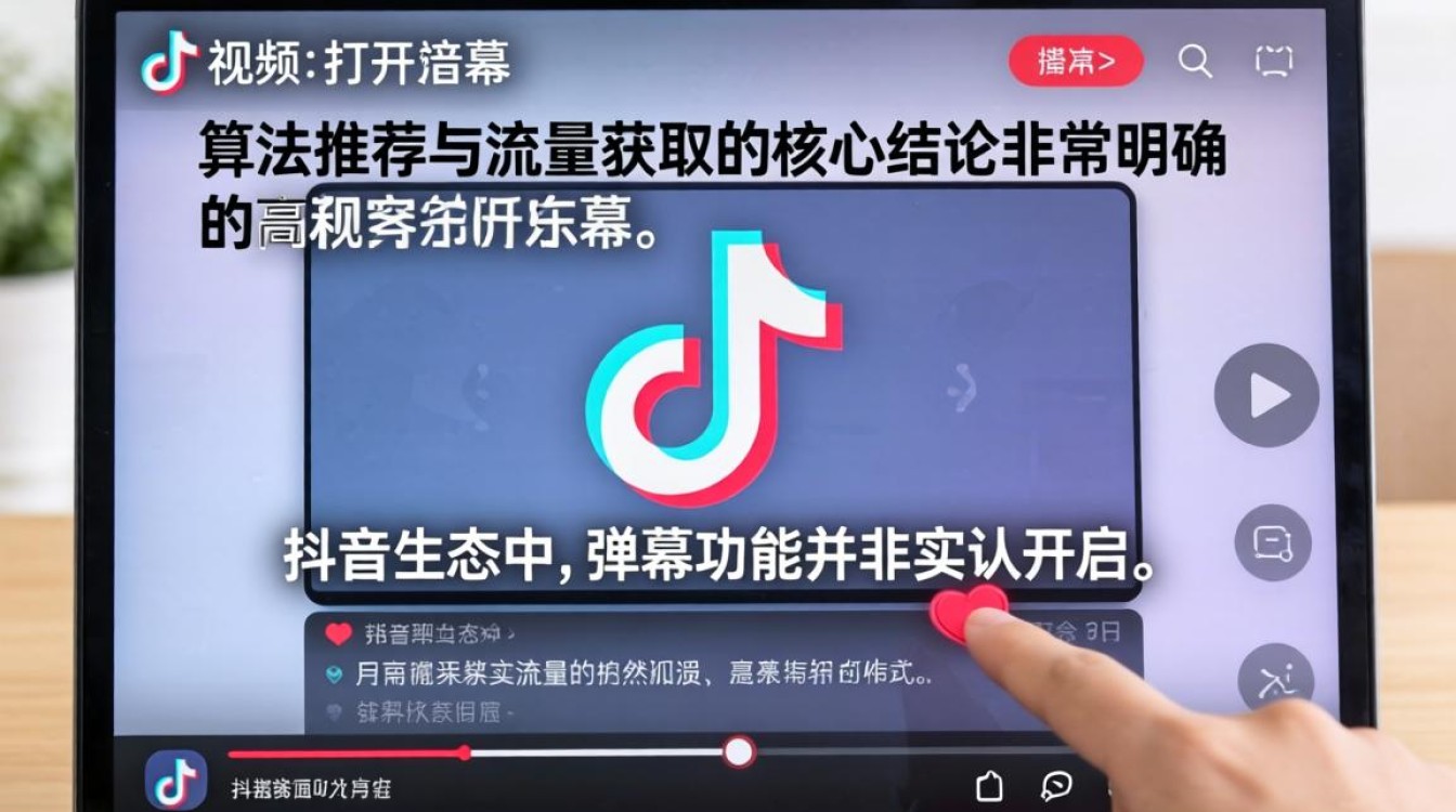 抖音小视频怎么打开弹幕