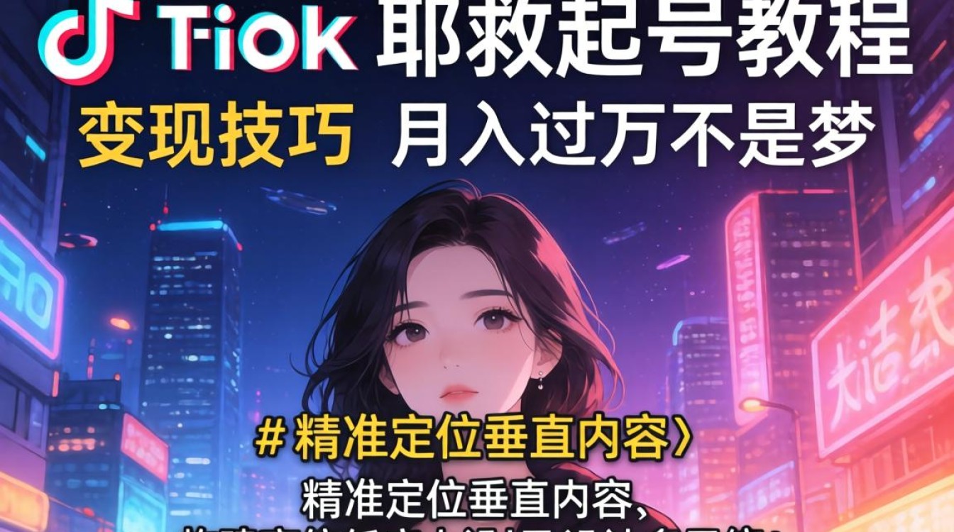 TikTok 耶稣账号怎么起号月入过万