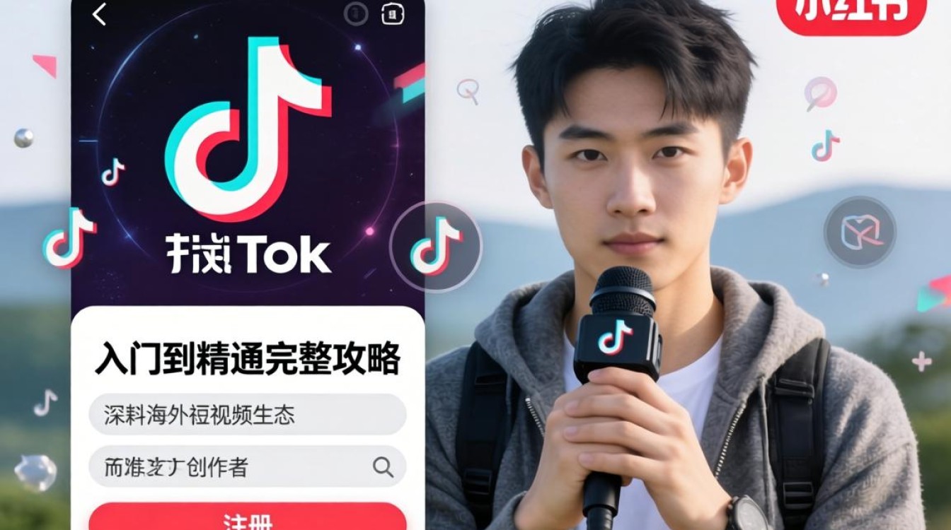 TikTok 用户注册小红书从入门到精通完整攻略