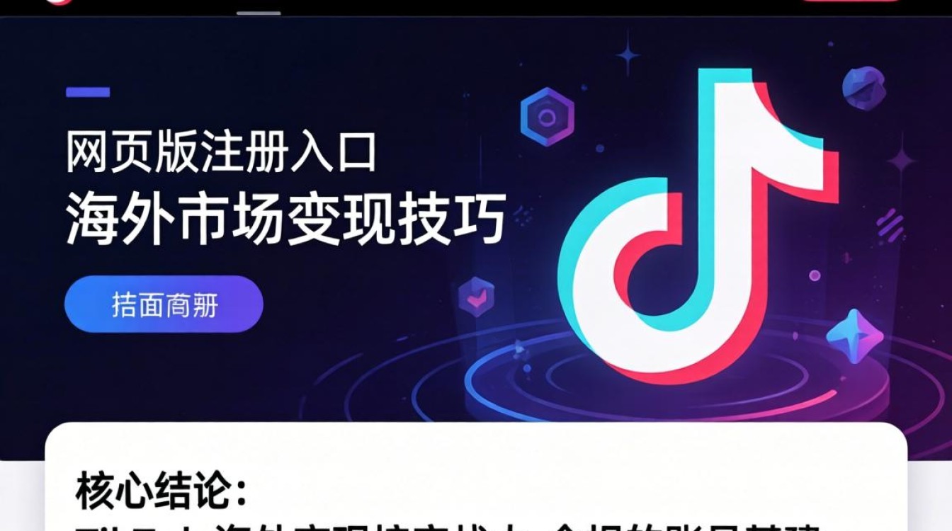 TikTok 网页版注册入口在哪里