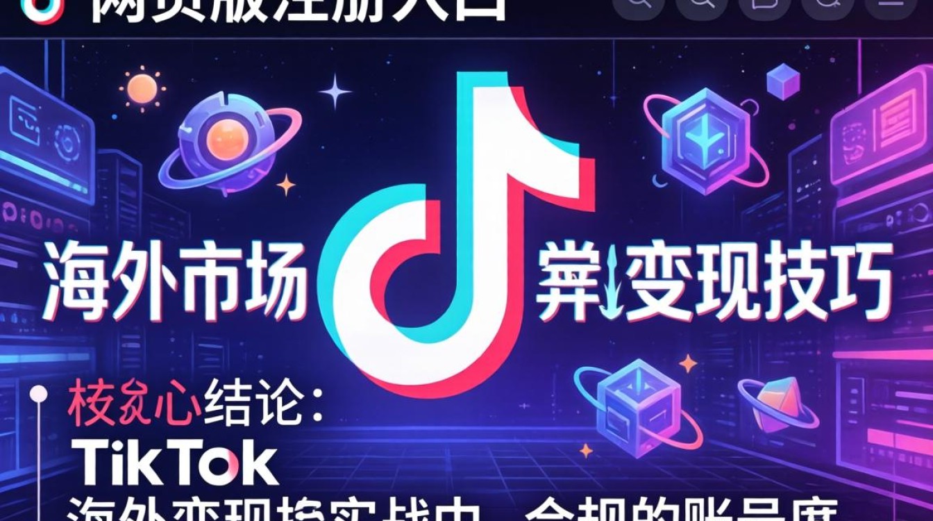 TikTok 网页版注册入口在哪里