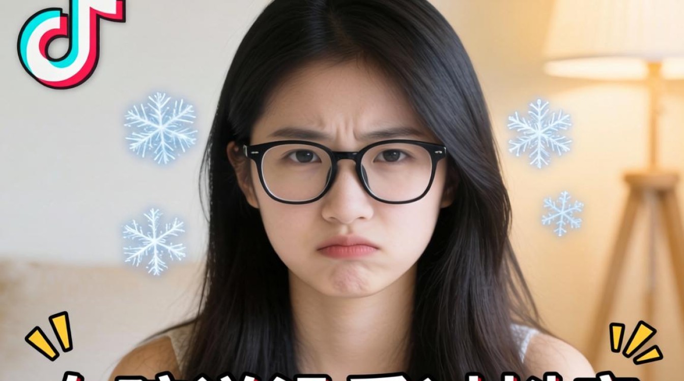 女孩说没看过抖音怎么回