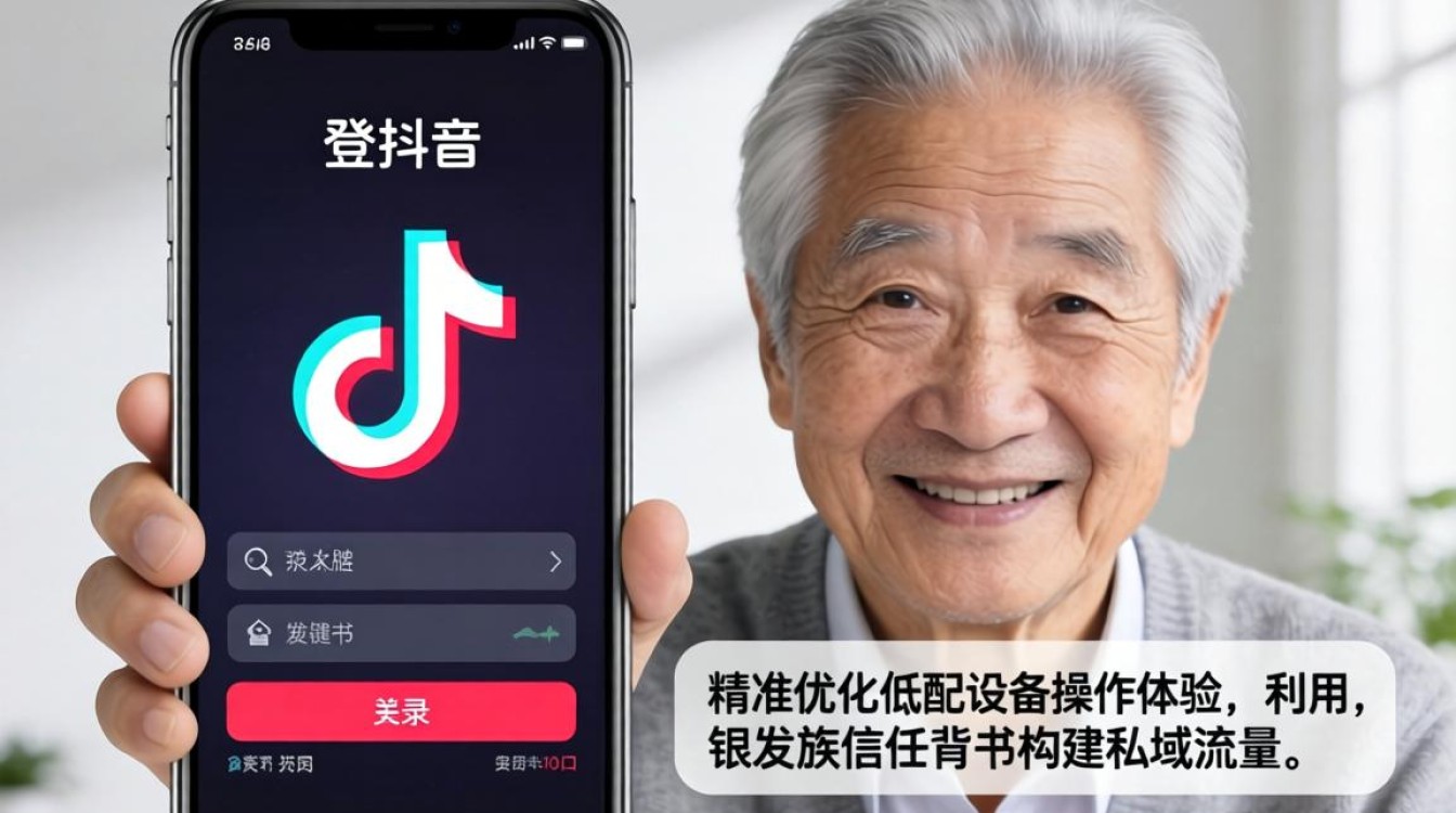 怎么用老人手机登录抖音