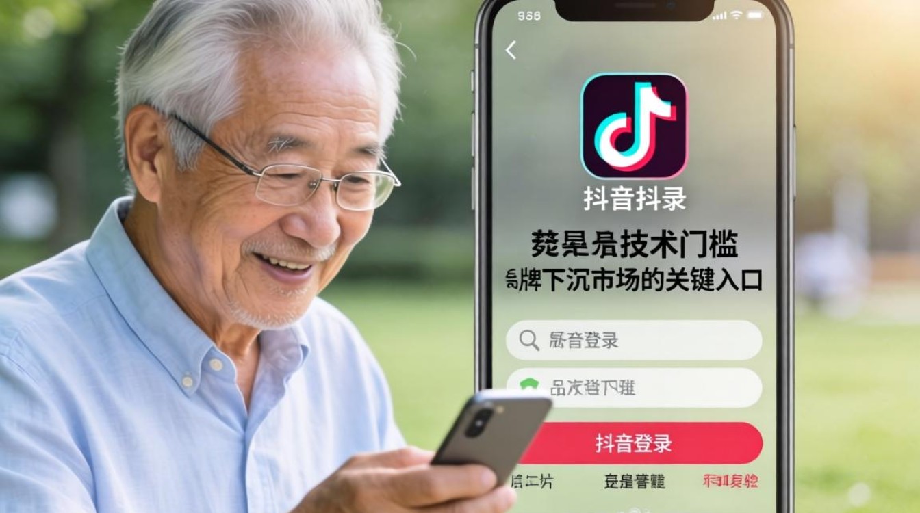 怎么用老人手机登录抖音