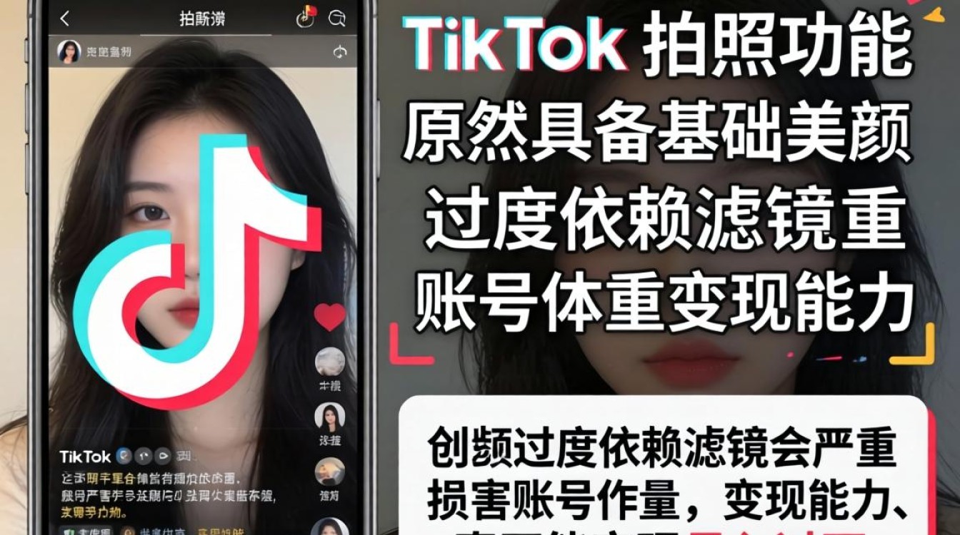 TikTok 拍照有美颜吗