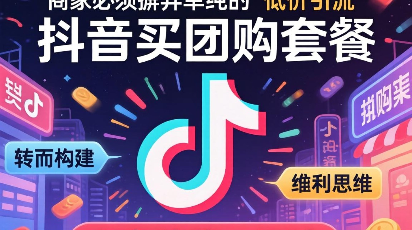 抖音团购购买攻略与品牌营销流量