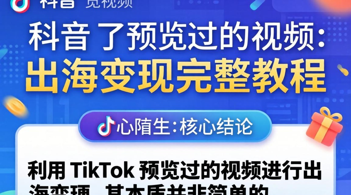 TikTok 预览过的视频怎么变现