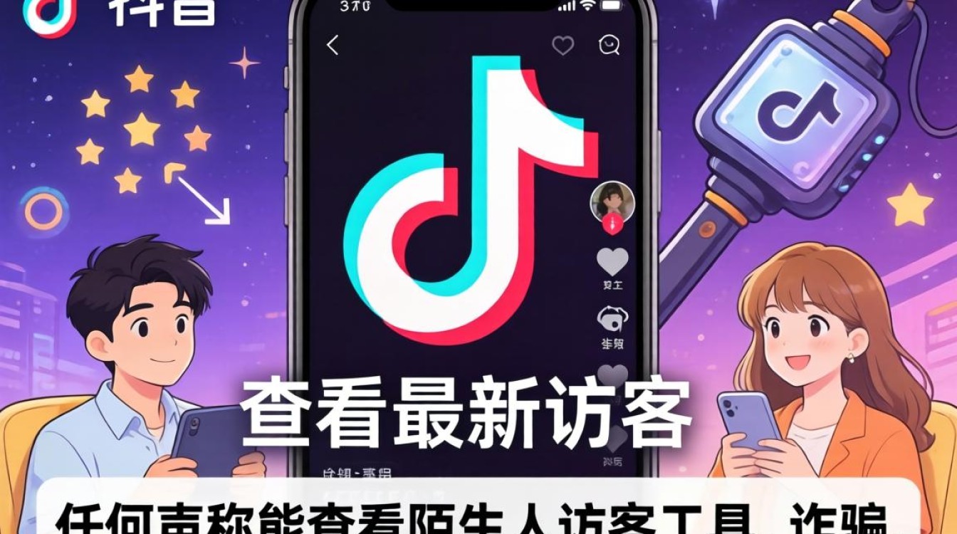 抖音上怎么看最新访客