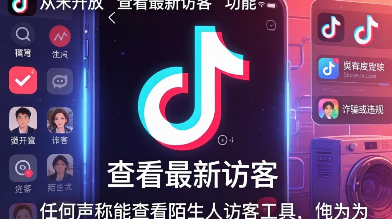 抖音上怎么看最新访客