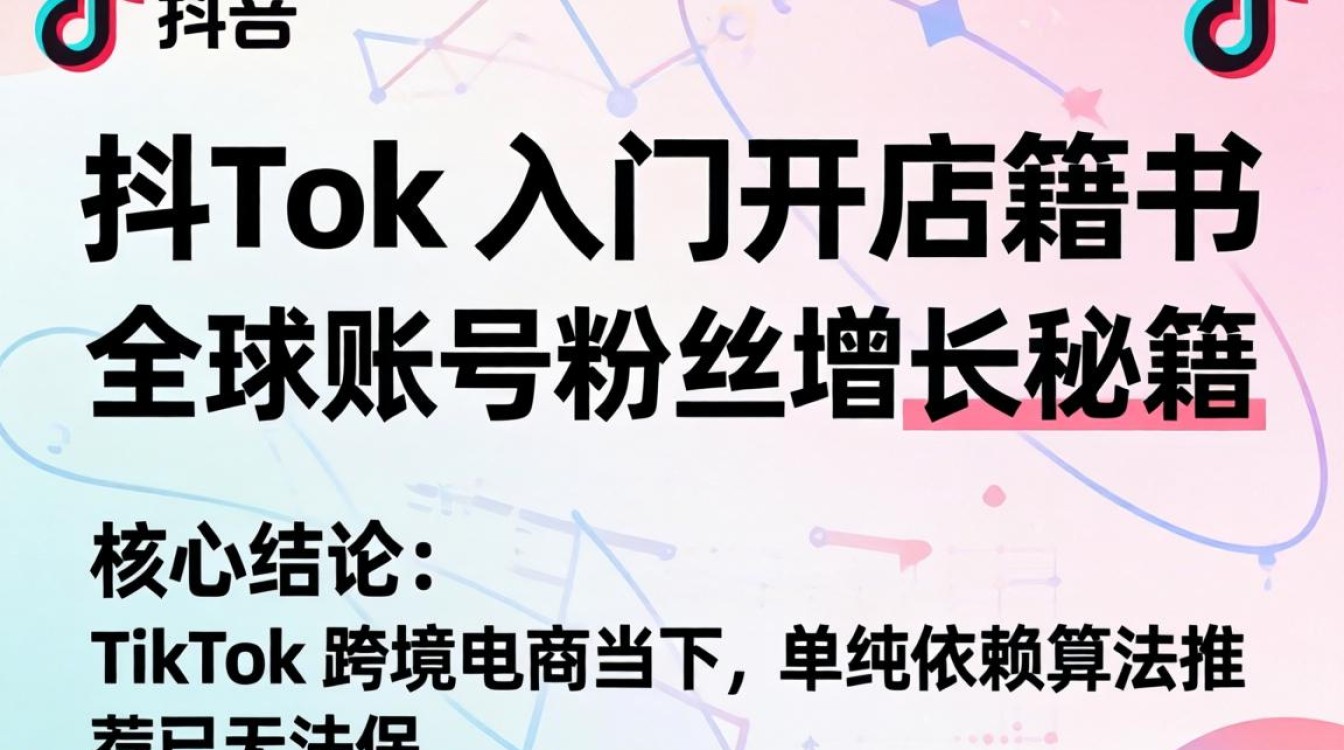 TikTok 入门开店书籍全球账号粉丝增长秘籍