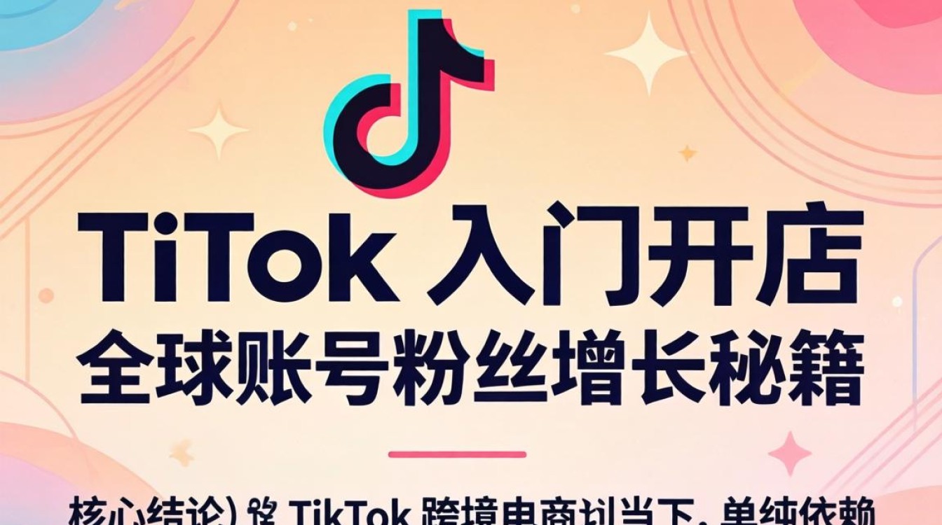 TikTok 入门开店书籍全球账号粉丝增长秘籍