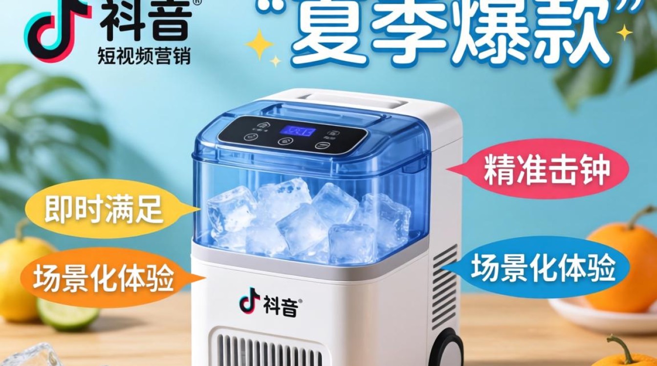 TikTok 便携制冰机怎么用