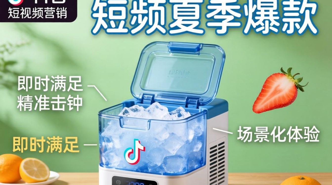 TikTok 便携制冰机怎么用