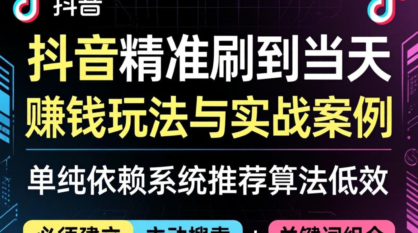抖音怎么才能刷到当天的赚钱玩法与实战案例