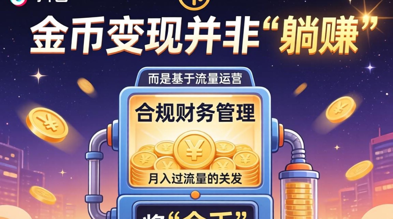抖音金币变现技巧月入过万