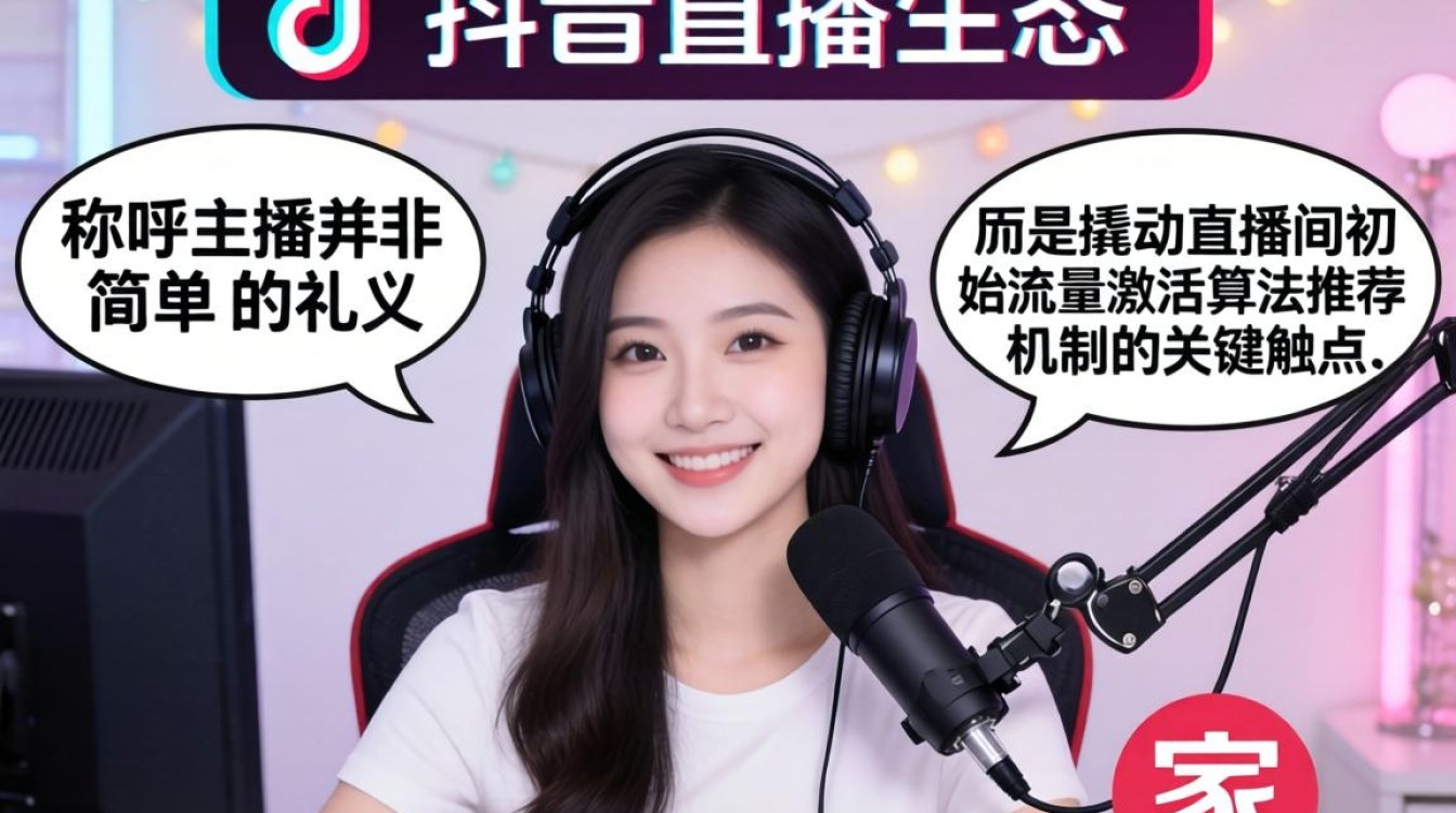 抖音直播间怎么称呼主播