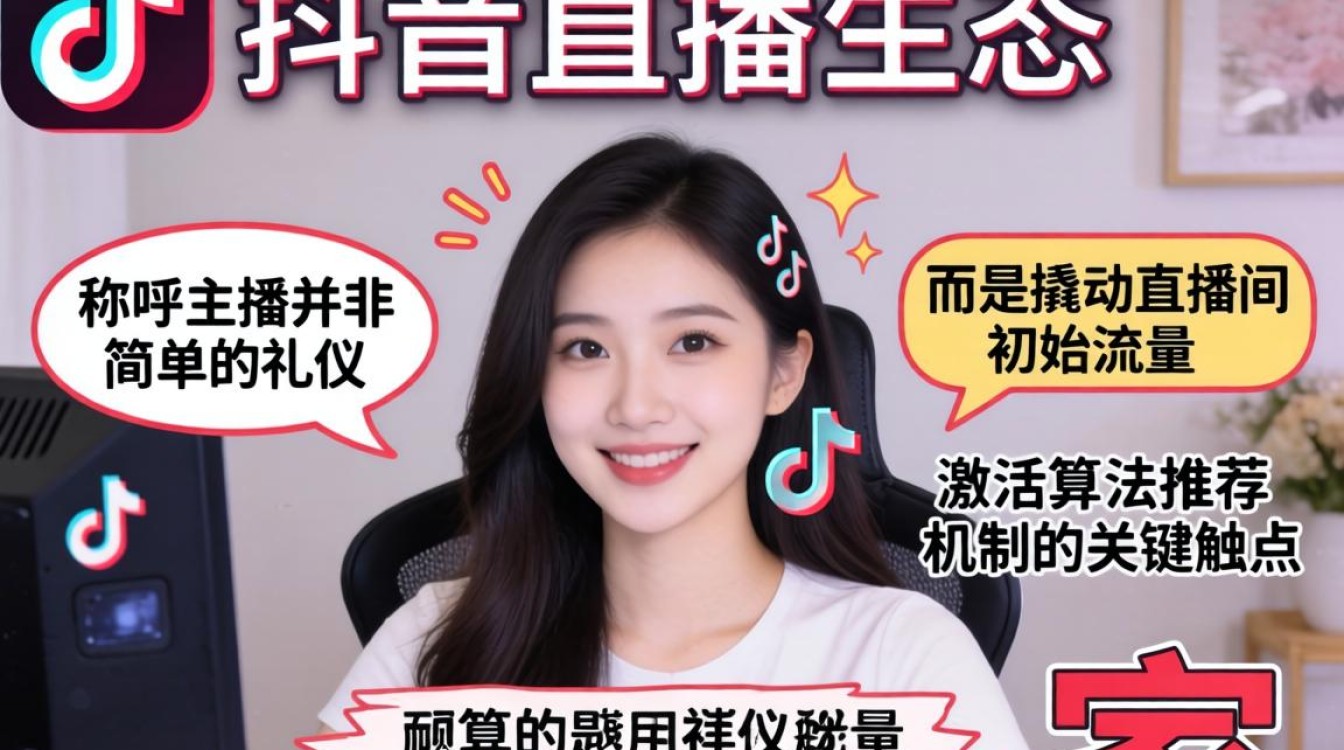 抖音直播间怎么称呼主播