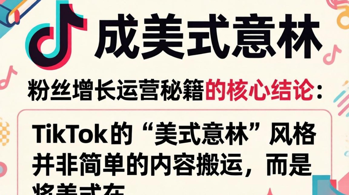 TikTok 成美式意林 粉丝增长运营秘籍