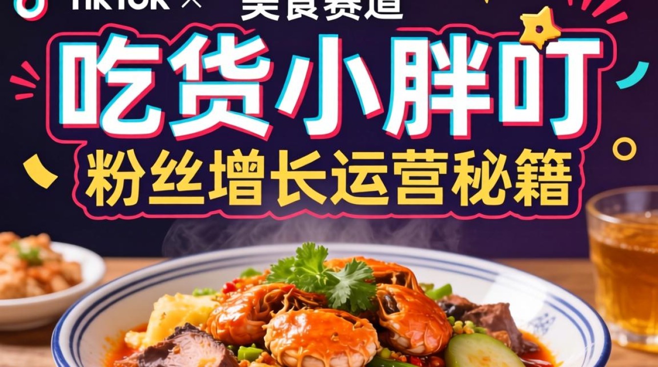 TikTok 吃货小胖叮粉丝增长运营秘籍