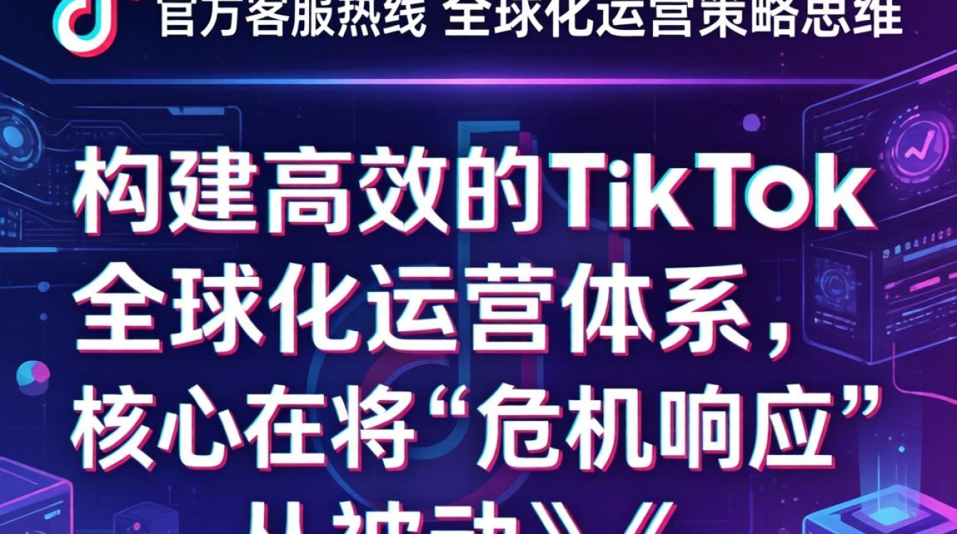 TikTok 客服联系方式及全球运营策略