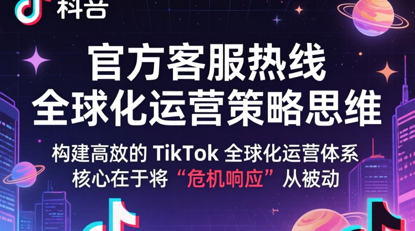 TikTok 客服联系方式及全球运营策略