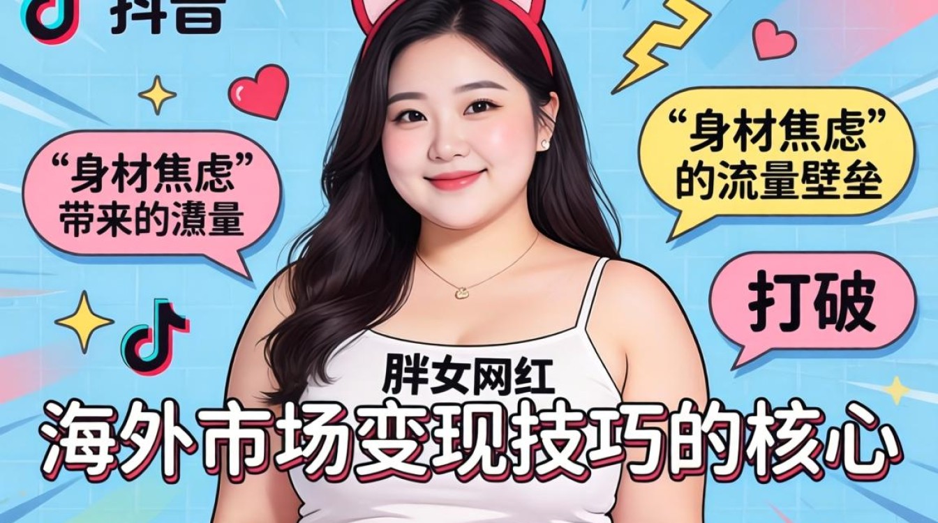 TikTok 胖胖女网红如何海外变现