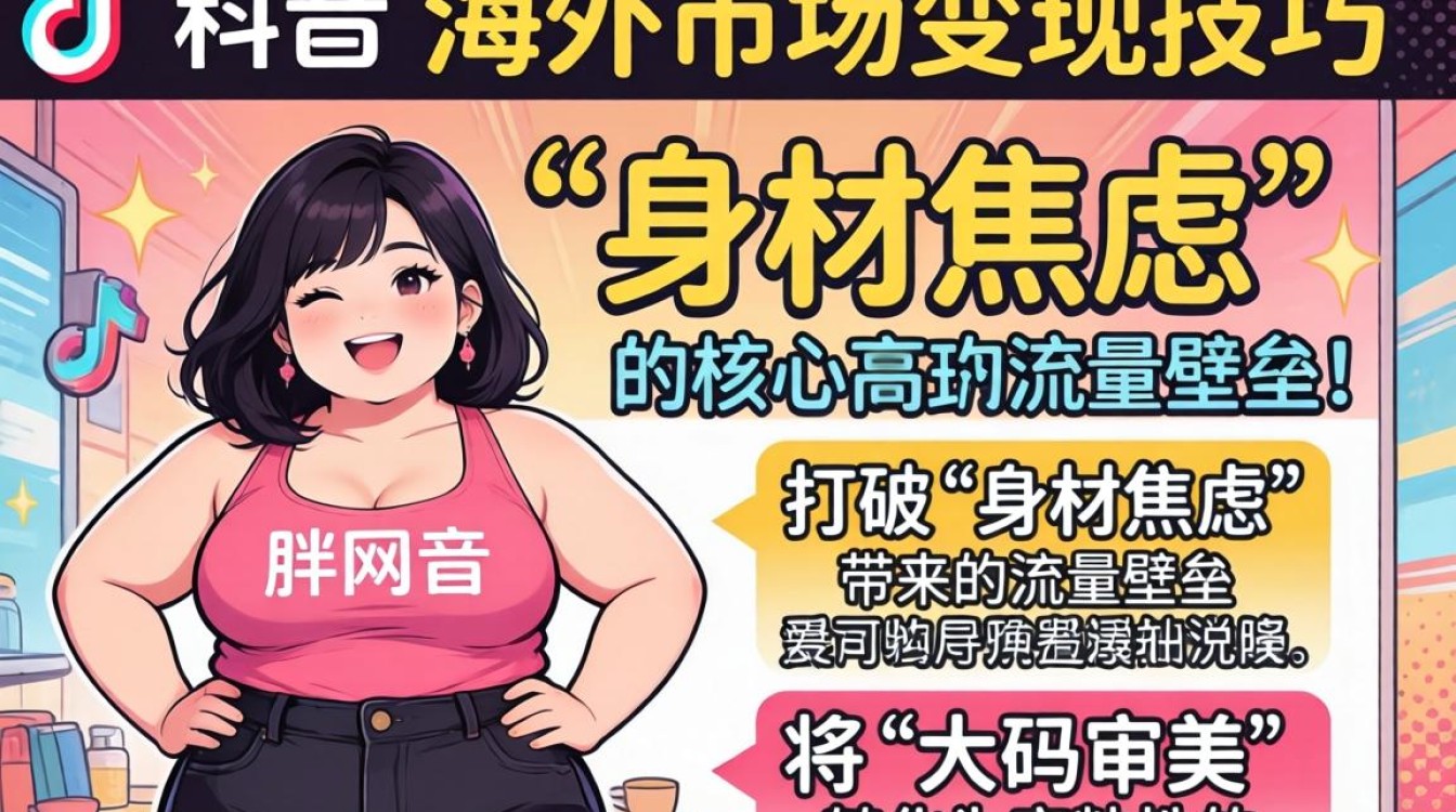 TikTok 胖胖女网红如何海外变现