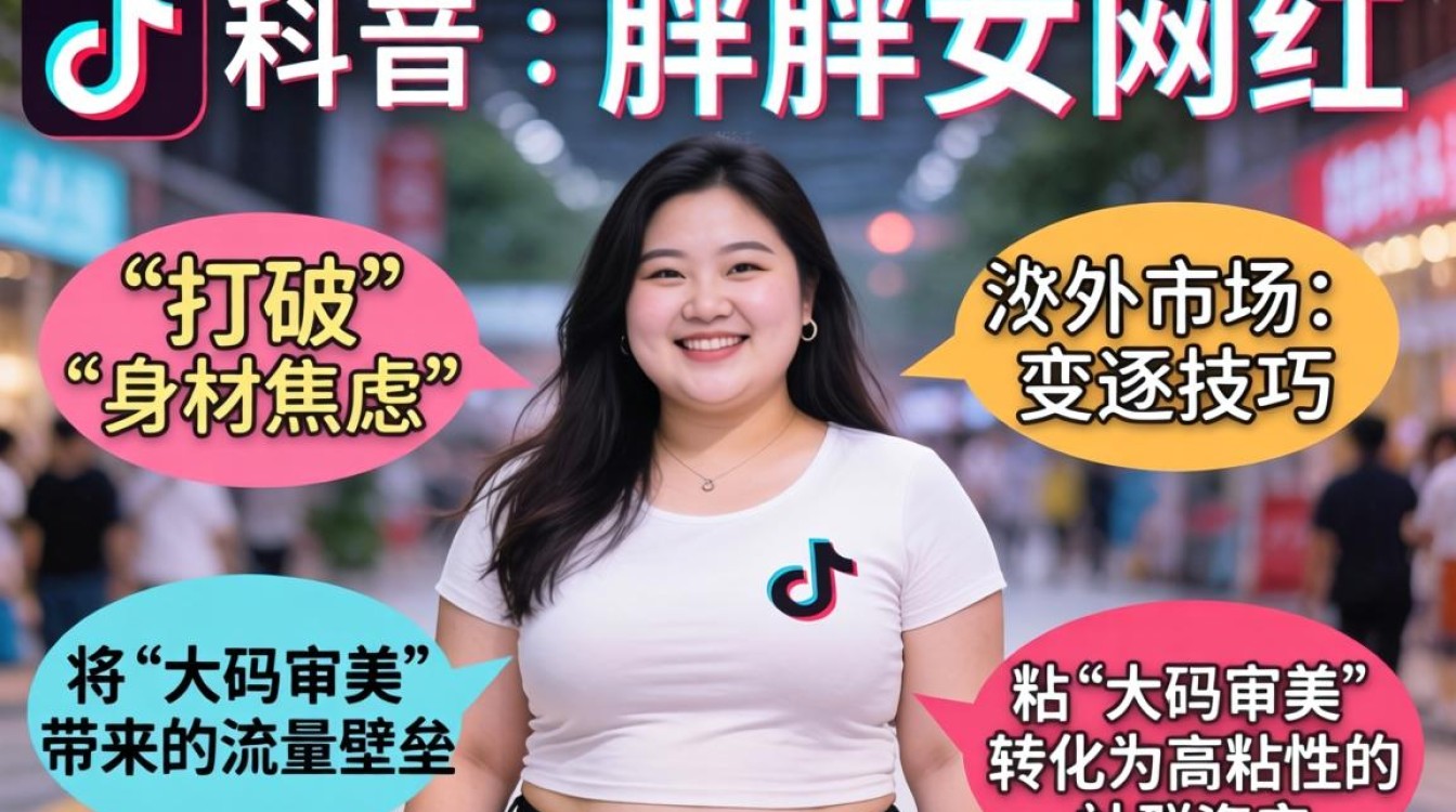 TikTok 胖胖女网红如何海外变现