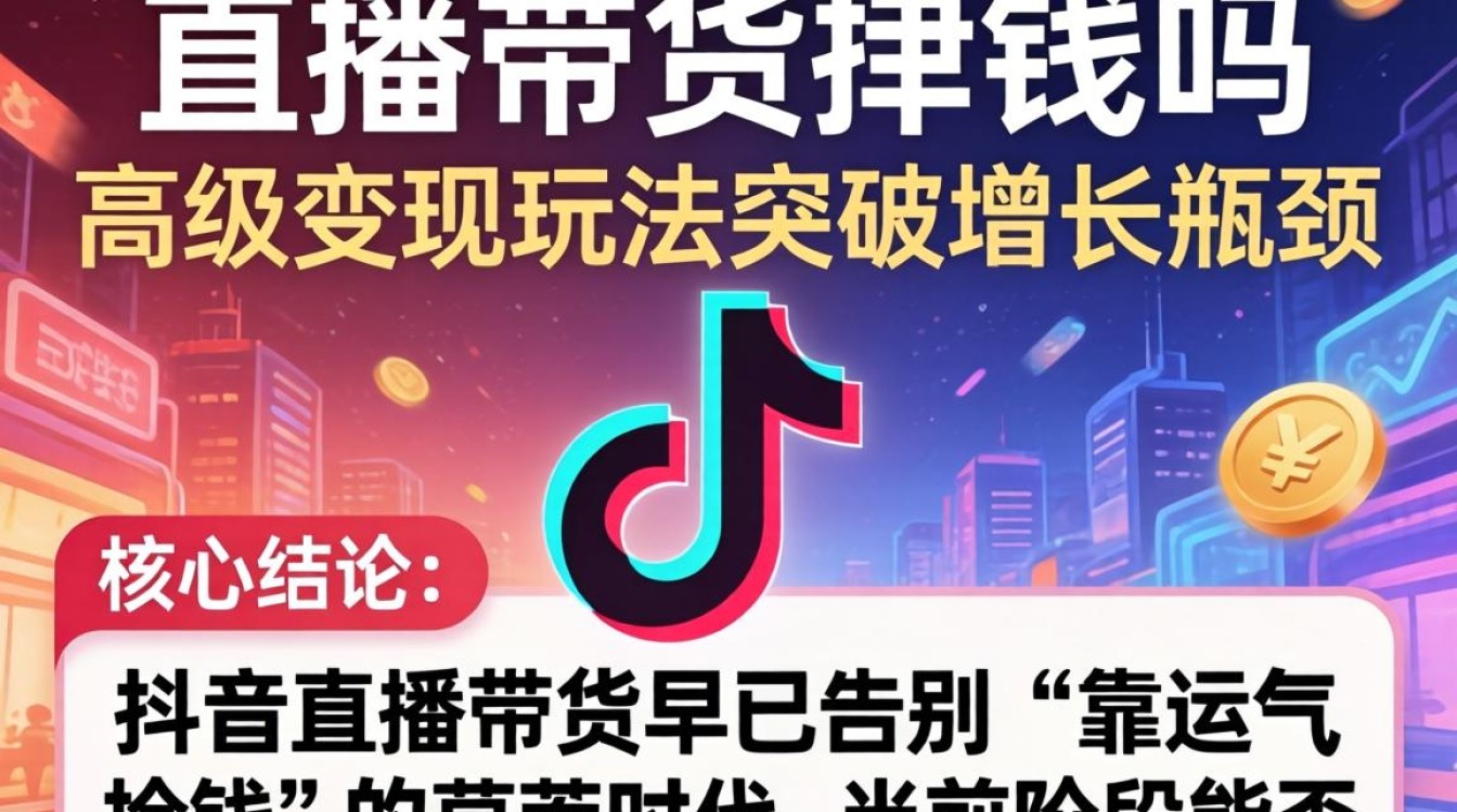 抖音直播带货高利润变现技巧
