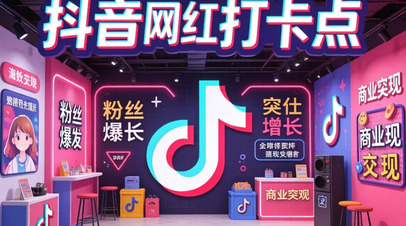 抖音怎么变成网红打卡点