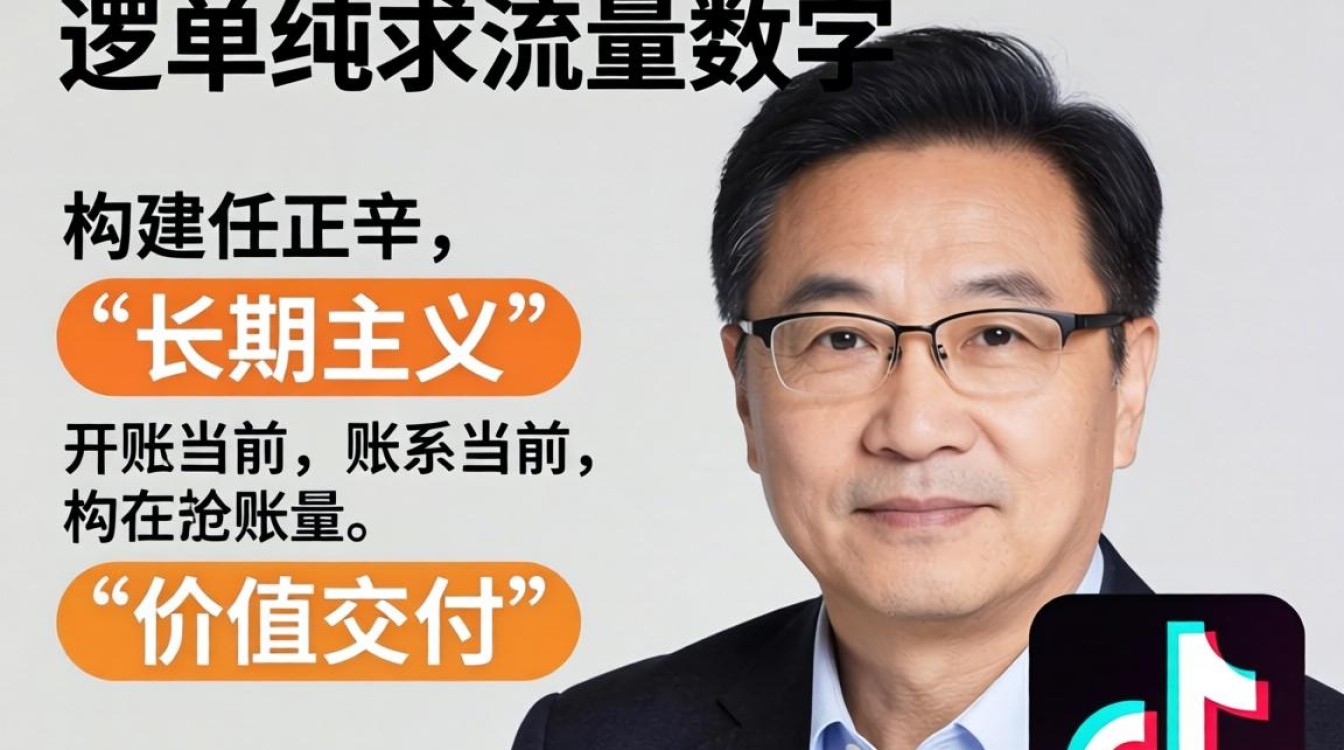任正非评价 TikTok 账号运营