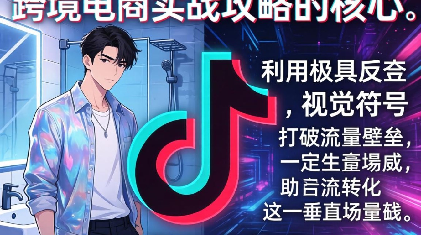 TikTok 卫生间帅哥 跨境电商实战攻略