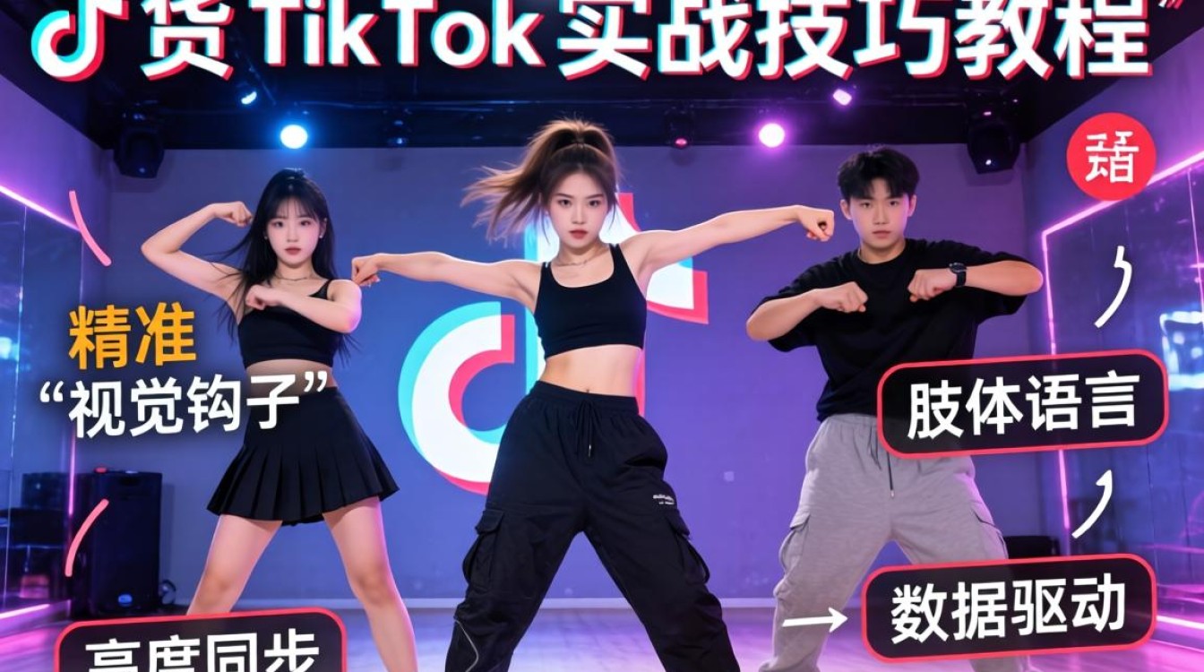直播带货三人舞蹈 TikTok 怎么跳