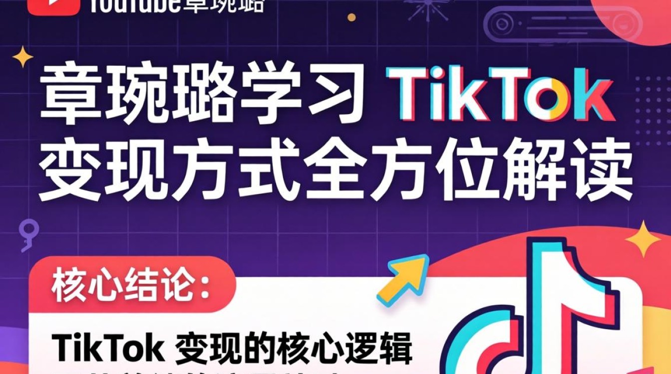 YouTube 章琬璐学习 TikTok 变现方式全方位解读