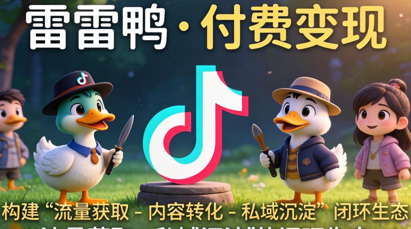 雷雷鸭 TikTok 付费模式怎么盈利
