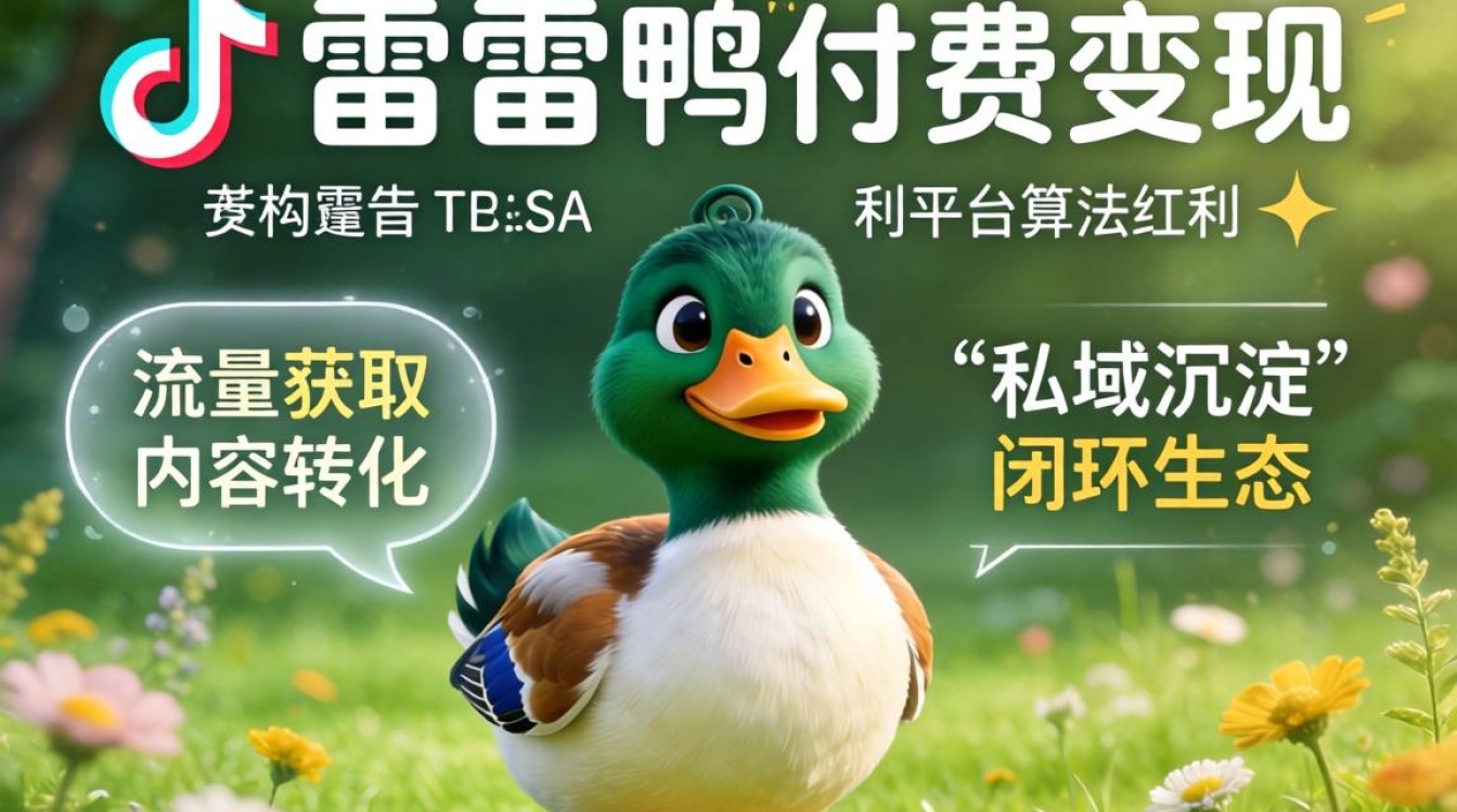 雷雷鸭 TikTok 付费模式怎么盈利