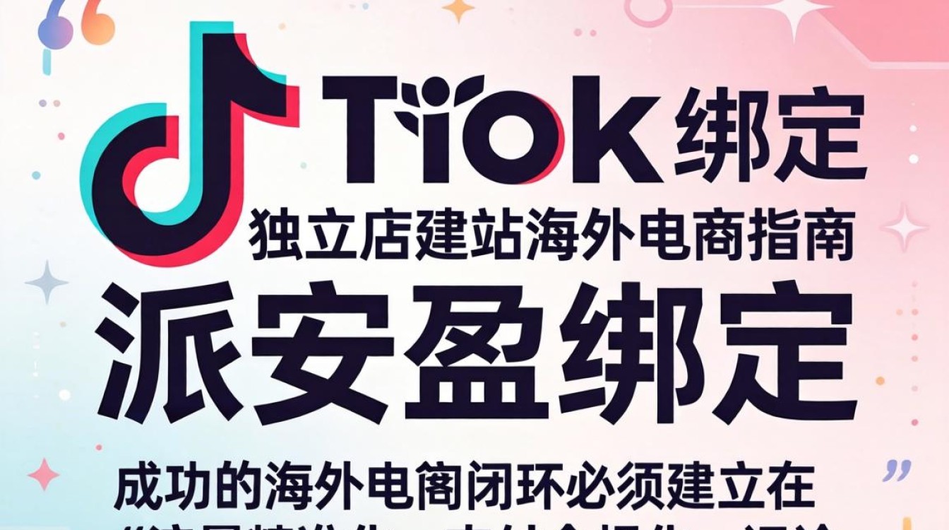 TikTok 派安盈绑定独立站怎么做
