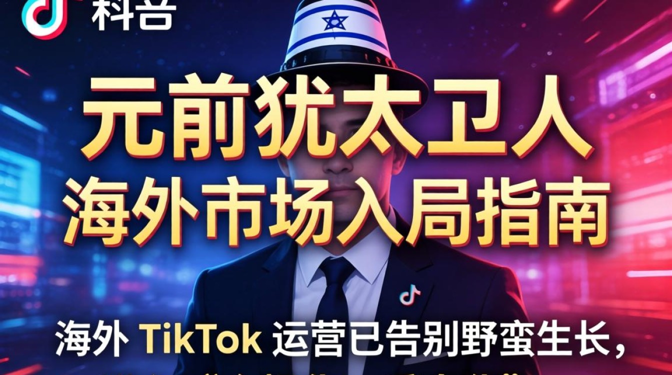 TikTok 元首犹太人 海外市场入局指南